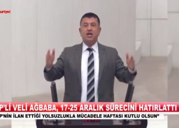 “MHPnin ilan ettiği 17-25 Aralık ‘Rüşvet ve Yolsuzlukla Mücadele’ haftası kutlu olsun!”