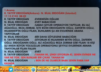 Erdoğan’ın Yalanlarının ve Yolsuzluklarının Kaydı