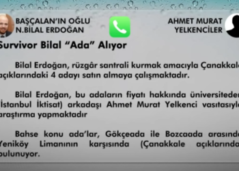 Bilal Erdoğan Ada Alıyor, Rüşvet Paraları Böyle Aklanıyor