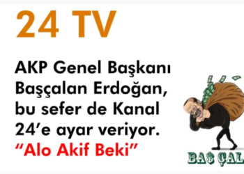 Erdoğan Kanal 24’e Ayar Veriyor “Alo Akif BEKİ”