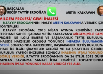 Erdoğan’ın Skandal Milli Gemi Yolsuzluğu Kaydı