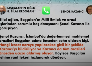 Erdoğan’ın oğlu Bilal İstanbul’u Parselliyor