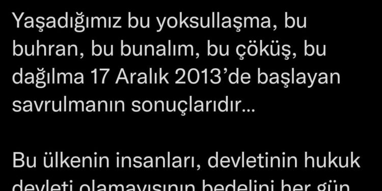 Twitter’da 17-25 Aralık yolsuzluk haftasında bunlar paylaşıldı